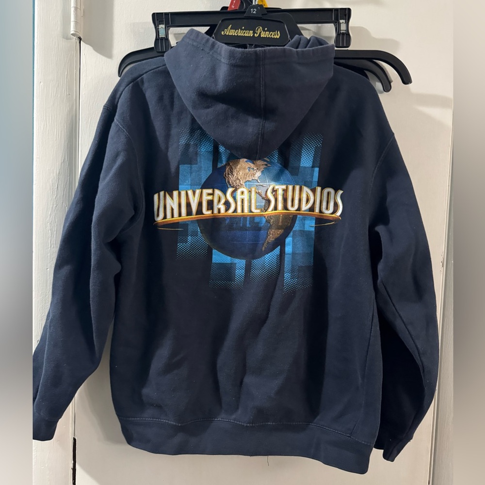 Universal Studios Youth Large Full Zip Hoodie Jacket
